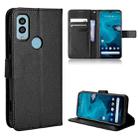 For Kyocera Android One S9 Diamond Texture Leather Phone Case(Black) - 1