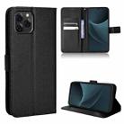 For Blackview A95 Diamond Texture Leather Phone Case(Black) - 1