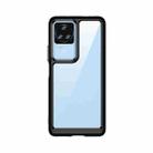 For Xiaomi Poco F4 Colorful Series Acrylic + TPU Phone Case(Black) - 1