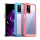 For OPPO Realme 8 5G Colorful Series Acrylic + TPU Phone Case(Pink) - 4
