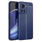 For OnePlus Ace Litchi Texture TPU Shockproof Case(Blue) - 1