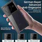 For vivo X80 Ice Crystal PC + TPU Phone Case(Transparent Black) - 6