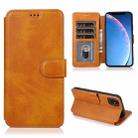 For iPhone 11 Shockproof PU + TPU Leather Phone Case (Khaki) - 1