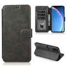 For iPhone 11 Shockproof PU + TPU Leather Phone Case (Black) - 1