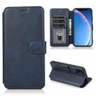 For iPhone 11 Shockproof PU + TPU Leather Phone Case (Blue) - 1
