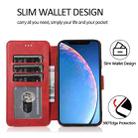 For iPhone 11 Shockproof PU + TPU Leather Phone Case (Red) - 7