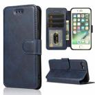 For iPhone SE 2022 / SE 2020 / 8 / 7 Shockproof PU + TPU Leather Phone Case(Blue) - 1