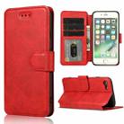 For iPhone SE 2022 / SE 2020 / 8 / 7 Shockproof PU + TPU Leather Phone Case(Red) - 1