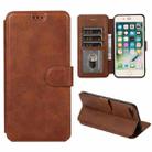 Shockproof PU + TPU Leather Phone Case For iPhone 8 Plus / 7 Plus(Brown) - 1