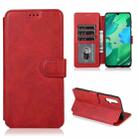 For Huawei nova 5 Shockproof PU + TPU Leather Phone Case(Red) - 1