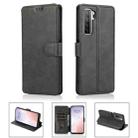 For Huawei nova 7 SE Shockproof PU + TPU Leather Phone Case(Black) - 1