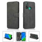 For Huawei P Smart 2020 Shockproof PU + TPU Leather Phone Case(Black) - 1