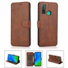 For Huawei P Smart 2020 Shockproof PU + TPU Leather Phone Case(Brown) - 1