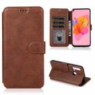 For Huawei P20 Lite 2019 Shockproof PU + TPU Leather Phone Case(Brown) - 1