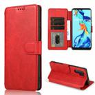 For Huawei P30 Pro Shockproof PU + TPU Leather Phone Case(Red) - 1