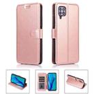 For Huawei P40 Lite Shockproof PU + TPU Leather Phone Case(Rose Gold) - 1