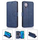 For Huawei P40 Lite Shockproof PU + TPU Leather Phone Case(Blue) - 1