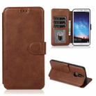 For Huawei Maimang 6 Shockproof PU + TPU Leather Phone Case(Brown) - 1