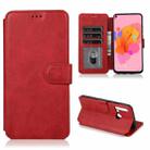 For Honor 9X Pro Shockproof PU + TPU Leather Phone Case(Red) - 1