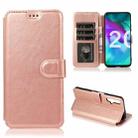 For Honor 20 Shockproof PU + TPU Leather Phone Case(Rose Gold) - 1