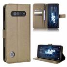 For Xiaomi Black Shark 5 RS Diamond Texture Leather Phone Case(Brown) - 1