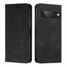 For Google Pixel 7 Diamond Splicing Skin Feel Magnetic Leather Phone Case(Black) - 1