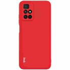 For Xiaomi Redmi 10 / Redmi Note 11 4G IMAK UC-2 Series Shockproof TPU Phone Case(Red) - 1