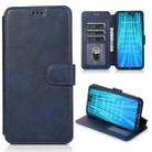 For Xiaomi Redmi Note 8 Shockproof PU + TPU Leather Phone Case(Blue) - 1