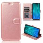 For Xiaomi Redmi Note 8 Pro Shockproof PU + TPU Leather Phone Case(Rose Gold) - 1