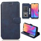 For Xiaomi Redmi 8A Shockproof PU + TPU Leather Phone Case(Blue) - 1