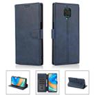 For Xiaomi Redmi Note 9 Pro Shockproof PU + TPU Leather Phone Case(Blue) - 1