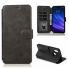 For Xiaomi Mi 8 Shockproof PU + TPU Leather Phone Case(Black) - 1