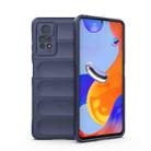 For Xiaomi Redmi Note 11 Pro International Magic Shield TPU + Flannel Phone Case(Dark Blue) - 1