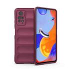 For Xiaomi Redmi Note 11 Pro International Magic Shield TPU + Flannel Phone Case(Wine Red) - 1