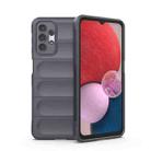 For Samsung Galaxy A13 5G / 4G Magic Shield TPU + Flannel Phone Case(Dark Grey) - 1