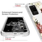 For Samsung Galaxy S20 Ultra PC+TPU Transparent Painted Phone Case(Rose) - 6