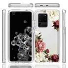 For Samsung Galaxy S20 Ultra PC+TPU Transparent Painted Phone Case(Rose) - 7