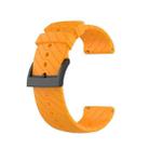 For Suunto 7 Lightning Silicone Watch Band(Amber Yellow) - 1
