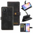 For Huawei nova 8 SE Copper Buckle Leather Phone Case(Black) - 1