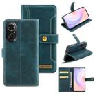 For Honor 50 SE Copper Buckle Leather Phone Case(Green) - 1