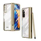 For Xiaomi Mi Mix Fold Full Body Electroplating Hinge Phone Case with Stylus(Gold) - 1