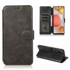 For Samsung Galaxy A42 5G Shockproof PU + TPU Leather Phone Case(Black) - 1