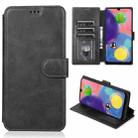 For Samsung Galaxy A70s Shockproof PU + TPU Leather Phone Case(Black) - 1