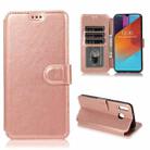 For Samsung Galaxy M30 Shockproof PU + TPU Leather Phone Case(Rose Gold) - 1