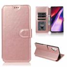 For Samsung Galaxy Note10+ Shockproof PU + TPU Leather Phone Case(Rose Gold) - 1