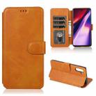 For Samsung Galaxy Note10 Shockproof PU + TPU Leather Phone Case(Khaki) - 1
