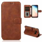 For Samsung Galaxy S10e Shockproof PU + TPU Leather Phone Case(Brown) - 1