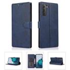 For Samsung Galaxy S21+ 5G Shockproof PU + TPU Leather Phone Case(Blue) - 1