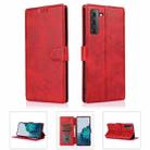 For Samsung Galaxy S21 5G Shockproof PU + TPU Leather Phone Case(Red) - 1