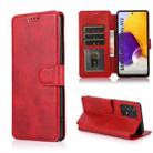 For Samsung Galaxy A52 5G / 4G Shockproof PU + TPU Leather Phone Case(Red) - 1